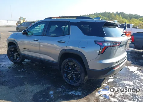 2025 Chevrolet Equinox Fwd Lt из США, поврежденный, VIN 3GNAXHEG9SL249589